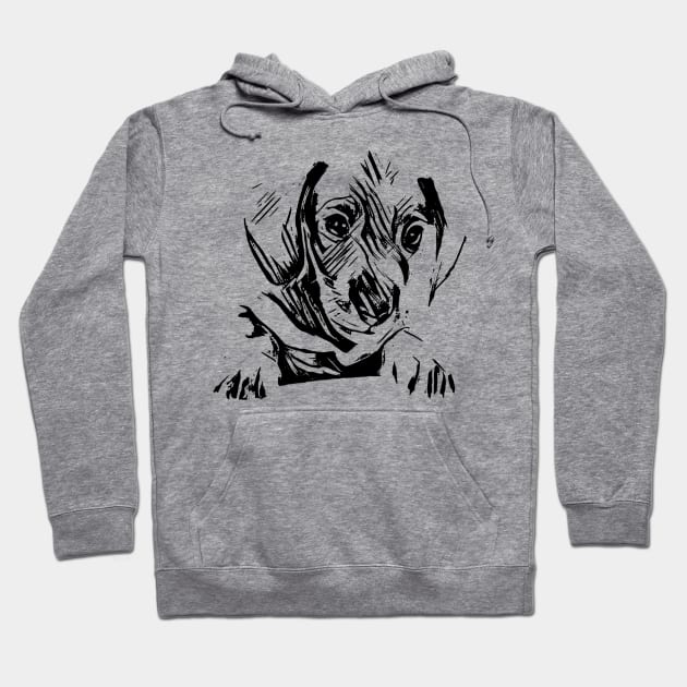 Dachshund Hoodie by Nimmersatt